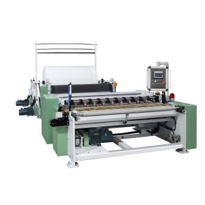 Buy cheap JRT Embossing Tissue Rewinding Machine With Glue Lamination System from wholesalers