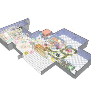 Buy cheap Indoor Playground Equipment Soft Children Playground For Shopping Malls from wholesalers