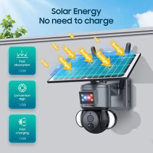 Buy cheap WiFi IP Network Solar Panel Security Camera HD 4MP 4G For Outdoor from wholesalers