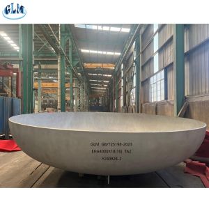 Buy cheap Customized 4000mm ASME Ellipsoidal Dish End with Thickness Tolerance ±0.5mm for Up to 8,000mm Diameter Applications from wholesalers