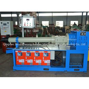 customized silicone strip production line/rubber extruder machine