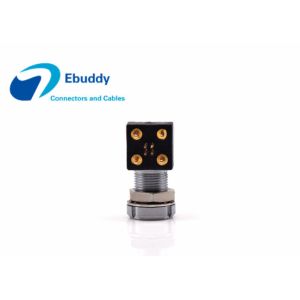 Buy cheap Push Pull 4pin Lemo Compatible Connector EXG PCB Socket 00B 2-5pins With Screw Nuts from wholesalers