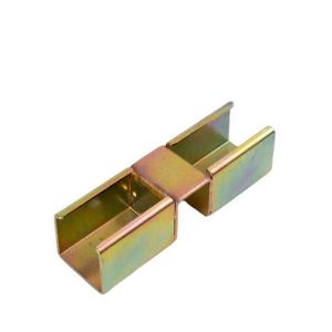 Buy cheap 2040E Connector Sheet Metal Palcom Roller Sliding Track Joint for Pipe Rack System from wholesalers