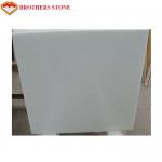 Buy cheap Thassos White Marble Floor Tile , Pure Crystal White Marble Stone Tile from wholesalers