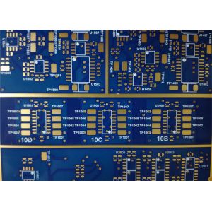 Buy cheap Durable Mulilayer HASL Blue Solder Mask HDI Printed Circuit Boards from wholesalers