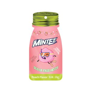 Buy cheap Sugar Free Mints Tablet Peach Healthy Vitamin Mint Lozenge Manufacturer from wholesalers