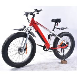 Buy cheap Multiapplication Fat Tire Electric Mountain Bike With 13AH Lithium Battery from wholesalers