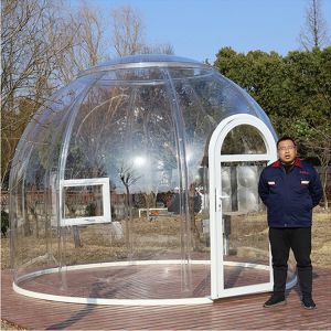 Buy cheap Weather Resistant Bubble Tent House Versatility Transparent Dome House from wholesalers