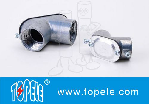 Buy cheap Pre Galvanized Emt To Emt Pull 90 Degree Conduit Elbow from wholesalers