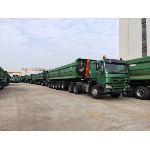 Buy cheap CIMC Good Material High-Strength with State-of-the-Art Design dump semi trailer from wholesalers
