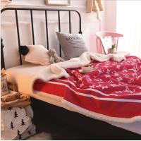 Buy cheap Polar Fleece Printed Velvet Sherpa Blanket Ultra Soft High Warmth Retention product