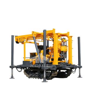 Buy cheap Crawler Mounted 130m Well Drilling Rig Diesel Borehole Small Air Hydraulic from wholesalers