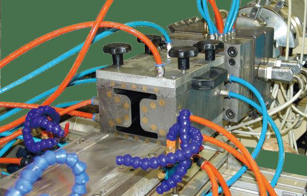 Buy cheap Twin Screw WPC Pelletizing Extrusion Line Decking Board 350KG / H from wholesalers