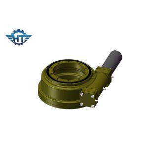 Buy cheap Horizontal Enclosed Small Slew Drive Attached With 24VDC Motor With For Tilted Solar Trackers from wholesalers