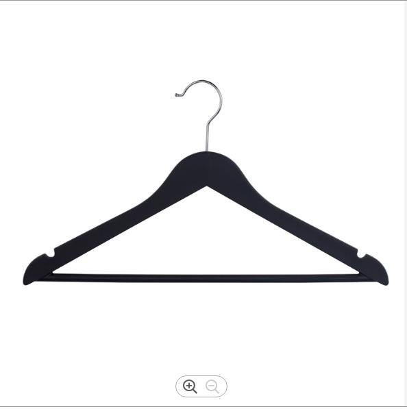 Quality Black Thick Plastic Hangers for sale