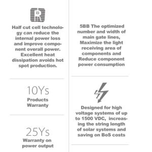 High Efficiency 120 Cells Crystal Silicon 156.75*78.375mm 5BB Solar Cell Lowest