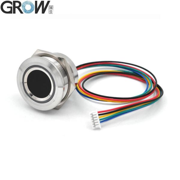 Buy cheap GROW R503-5V RGB LED DC5V UART Interface MX1.25-6pin Waterproof Capacitive Fingerprint Module Sensor Scanner For Arduino Android from wholesalers