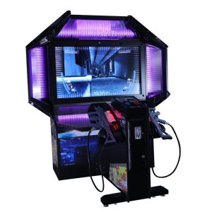 Buy cheap 3D Shooter Arcade Machine CE Certificated Enjoyable Coin Operated from wholesalers
