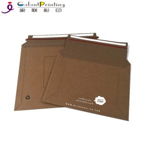 Buy cheap Rigid Cardboard Flat Kraft Mailer Envelopes Printing Services Matte Lamination from wholesalers