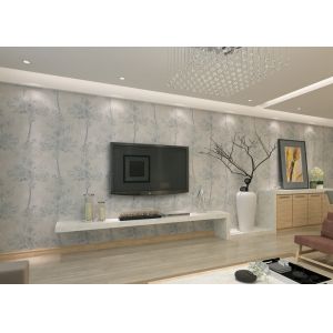 Buy cheap Symmetrical Tree Pattern Contemporary Wall Coverings , Modern House Wallpaper from wholesalers