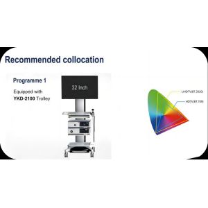 China Ultra High Definition Endoscope Imaging System 5 User Presets for Surgical Application Integrated LED Cold Light Source on sale