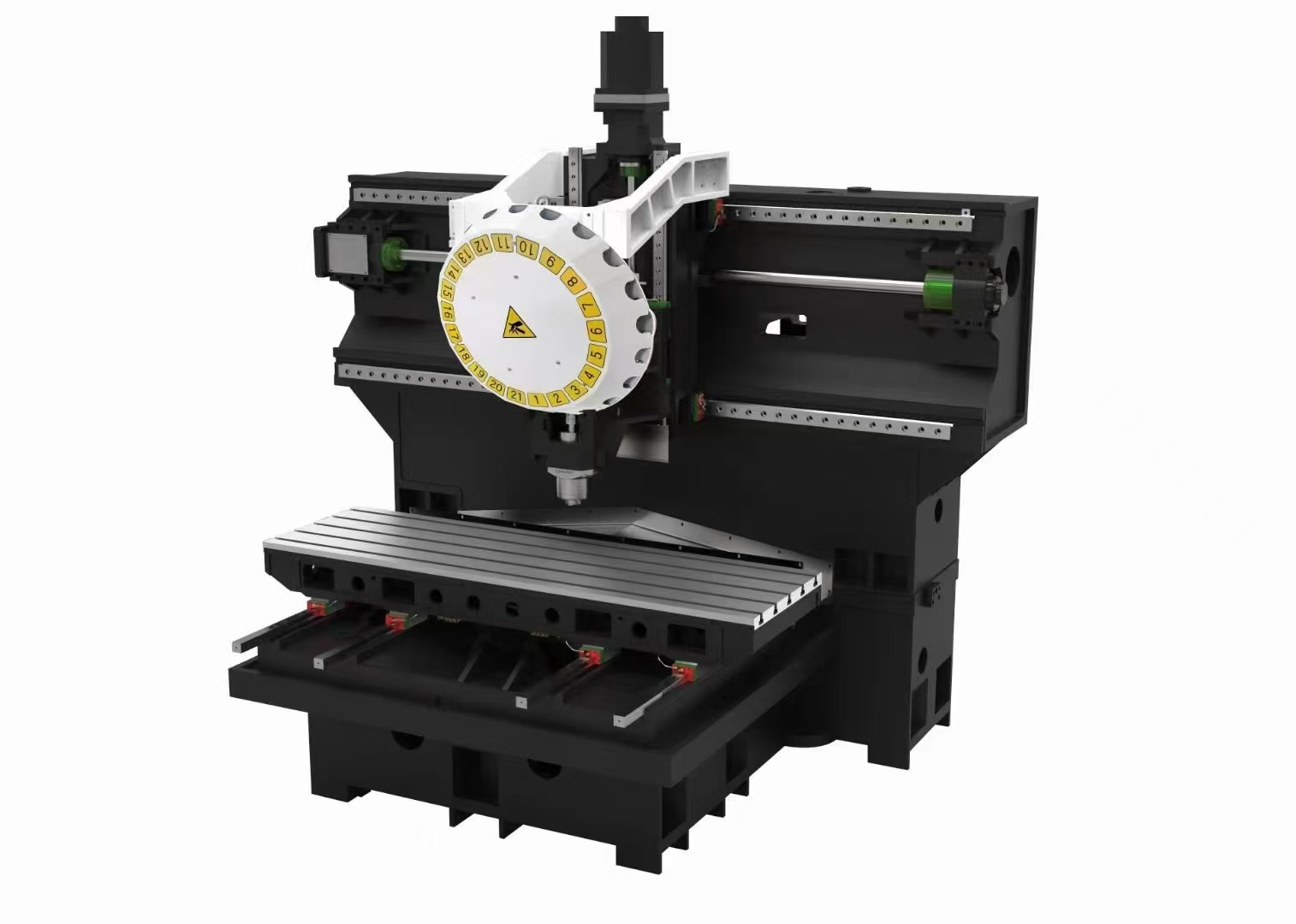 Back Plate Graphite Processing Machine BT40 Spindle 7.5T 8.5T 9.7T