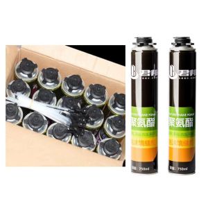 Buy cheap B2 Fire Rated Expanding Foam 750ml Silicone Glue Solvent from wholesalers