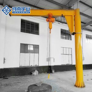 Buy cheap Electric Hoist Pillar Mounted Jib Crane 3 Ton / 5 Ton Standing Floor Column Mounted from wholesalers