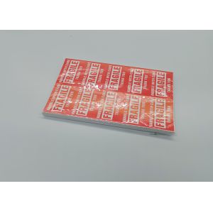2x3 Inch Fragile Handle With Care Labels Semi Glossy For Shipping