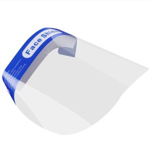 Buy cheap PC Clear Plastic Face Shield Splash Proof Excellent Isolation Effect White Color from wholesalers