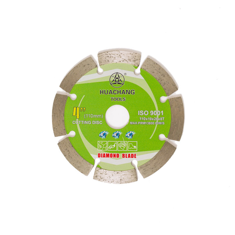 Buy cheap Cold Press 4.3inch 110×1.2/1.8×10×20×8T high quality Segmented Diamond Blade For General Purpose With Long Life from wholesalers