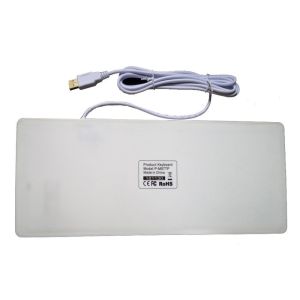 100 % Waterproof Keyboard With Touchpad , Man Machine Wireless Silicone Keyboard