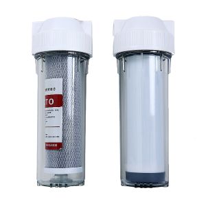 China 10 Inch Transparent Filter Housing for Water Filter Parts Upgrade Your Water System on sale