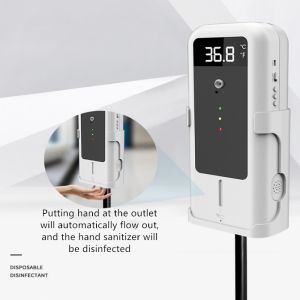 Buy cheap Intelligent Liquid Soap Dispenser Digital Infrared Forehead Thermometer from wholesalers