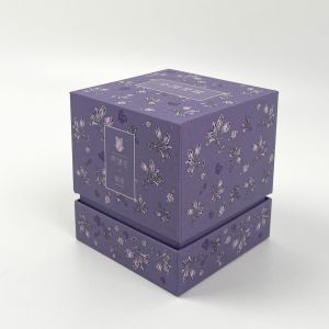 Buy cheap Illustrated Exquisite Rigid Gift Boxes For Flowers Plants Aromatherapy from wholesalers
