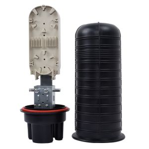 China Dome Type IP68 Fiber Optic Cable Joint Closure with 48/96/144 Cores and 24/48/72/96/144/288F Capacity on sale