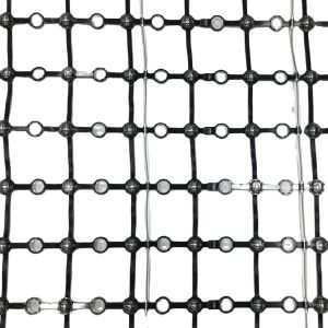 Buy cheap Digital Poster Transparent LED Mesh Screen Foldable Waterproof High Resolution from wholesalers