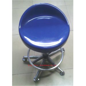Buy cheap Steel Back Frame Lab Chairs And Stools , Customized Made Revolving Lab Bench Chairs from wholesalers