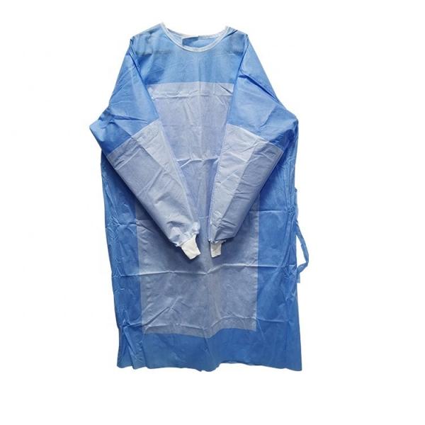 Quality Apron - Style Neck Design PP Disposable Isolation Gowns for sale