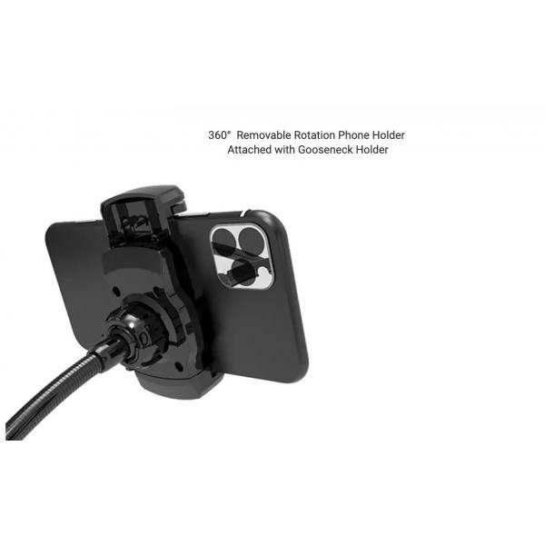 Quality 10Inch Big Makeup LED Light Gooseneck Phone Ring Light 6000k for sale