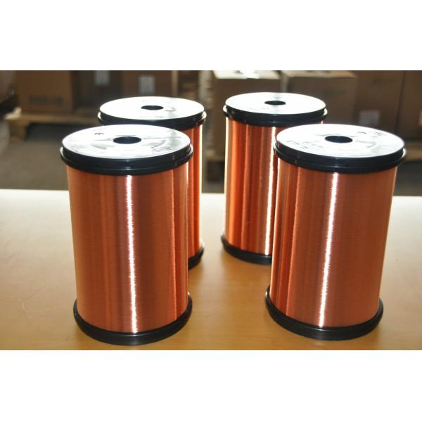 Buy cheap Polyesterimide Enameled Copper Wire Insulated Type For Transformers / Motors from wholesalers