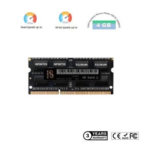 Infinites 1.50V DDR3 Desktop RAM Laptop 2GB DDR3 1600MHz Normal Performance