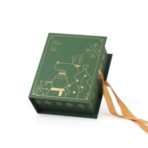Buy cheap Recycled Materials Custom Luxury Christmas Gift Packaging Boxes for Custom Orders from wholesalers
