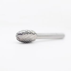 Buy cheap SE-5 Carbide Burr Die Grinder Bit Tungsten Carbide Burr Rotary File Oval Shape On 1/4 Shank from wholesalers