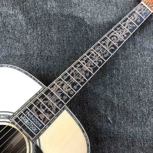 Buy cheap Custom Grand GD45md Madagascar Acoustic Guitar Solid Europe KOA Back Side Maple Top and Binding One Pcs Mahogany Neck LR from wholesalers