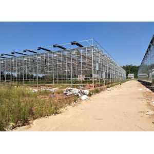 Buy cheap Venlo Glass Greenhouse , Multi Span Greenhouse For Hydroponics System product