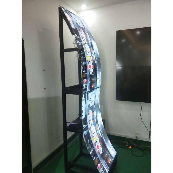 Quality 1920x1080 400cd/m2 3mm OLED Screen Digital Signage Kiosk for sale