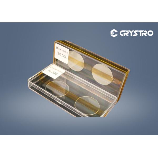 Quality Fiber Isolator YIG Film GSGG Wafer Single Crystal Substrates for sale
