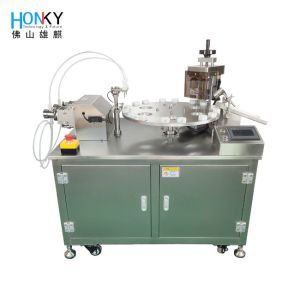 Buy cheap Automatic Small Volume Virus Sampling Vial Filling And Capping Machine With Servo Capping Function For Reagent Filling from wholesalers