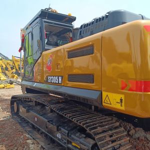 212 kw Second Hand Sany 305H Excavator 30.5 Tons High Speed Hydraulic Pump
